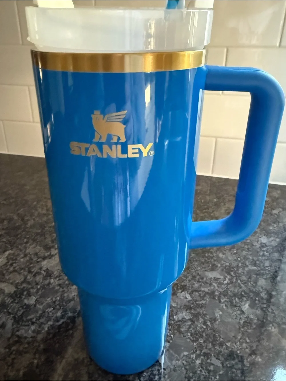 Stanley Arctic Twist Quencher H2.0 Flowstate Tumbler 40 OZ Brand New No Box - Picture 2 of 6